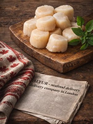 Scallop USA, 700gr (frozen 21 pcs in a bag)