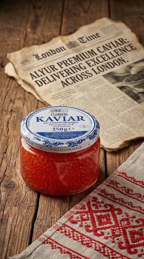 0ca182b33dd5fd70d0ab66ee42afafd6_9c1eb0b8-924b-4041-b57d-b1a06b7d578a_500 Trout Caviar, 250g